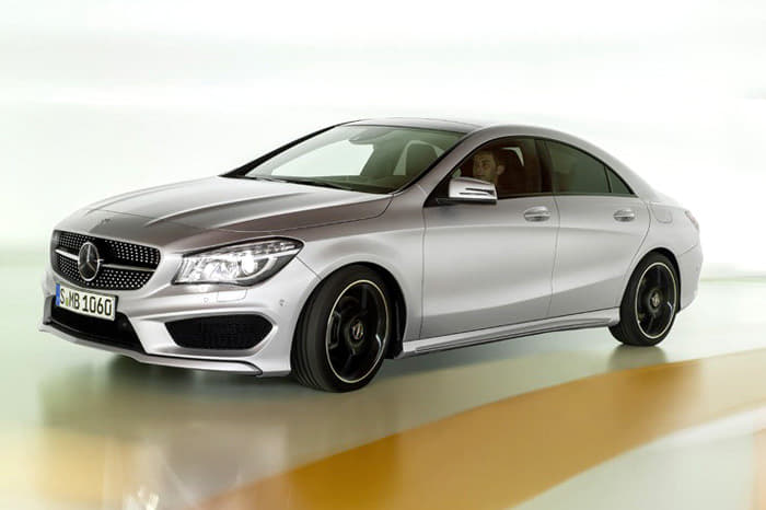 Mercedes CLA compact saloon photo gallery